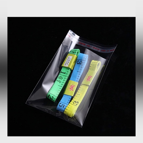 100ct ~6’x9’ Crystal Clear Cello Bags w/100ct Free Thank-You Stickers 🍃🆕🍃 - Picture 4 of 7